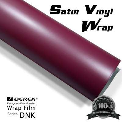 Derek Satin Candy Pink PVC Self-adhesive Vinyl Car Exterior Accessories