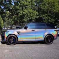 New laser car wrapping vinyl film