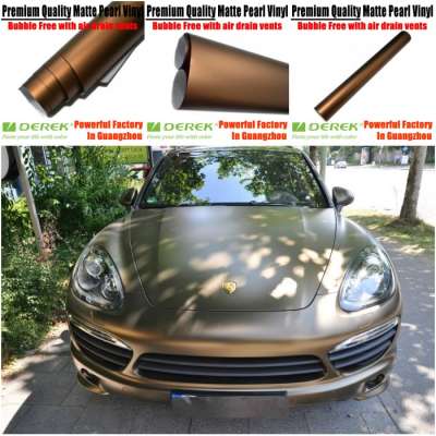 Matte Brown Chrome Car Wrap Vinyl Foil Film